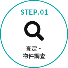 STEP.01 査定・物件調査