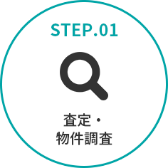 STEP.01 査定・物件調査